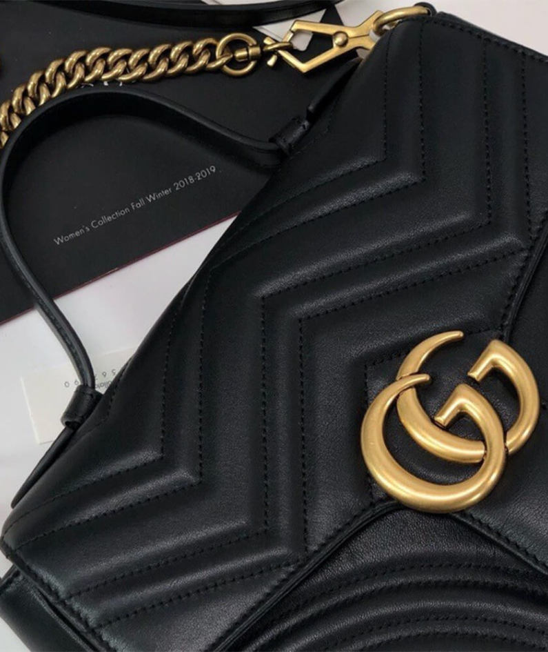 GG Marmont small top handle bag