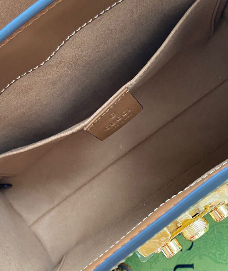 Padlock small GG shoulder bag