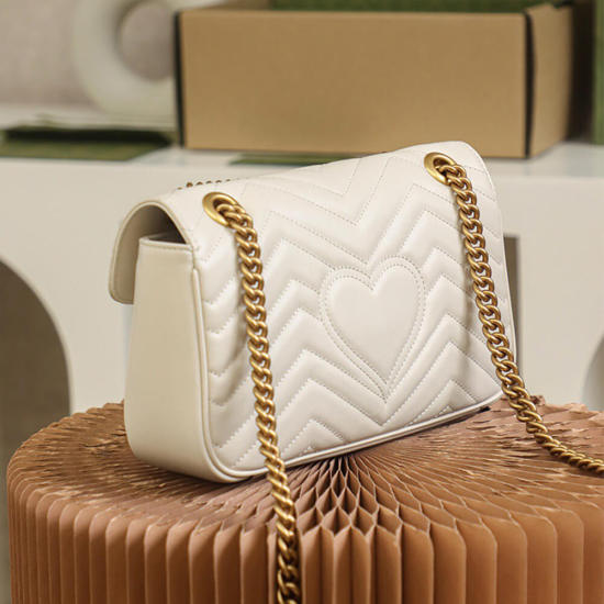 GG Marmont small matelasse shoulder bag GG Marmont small matelasse shoulder bag