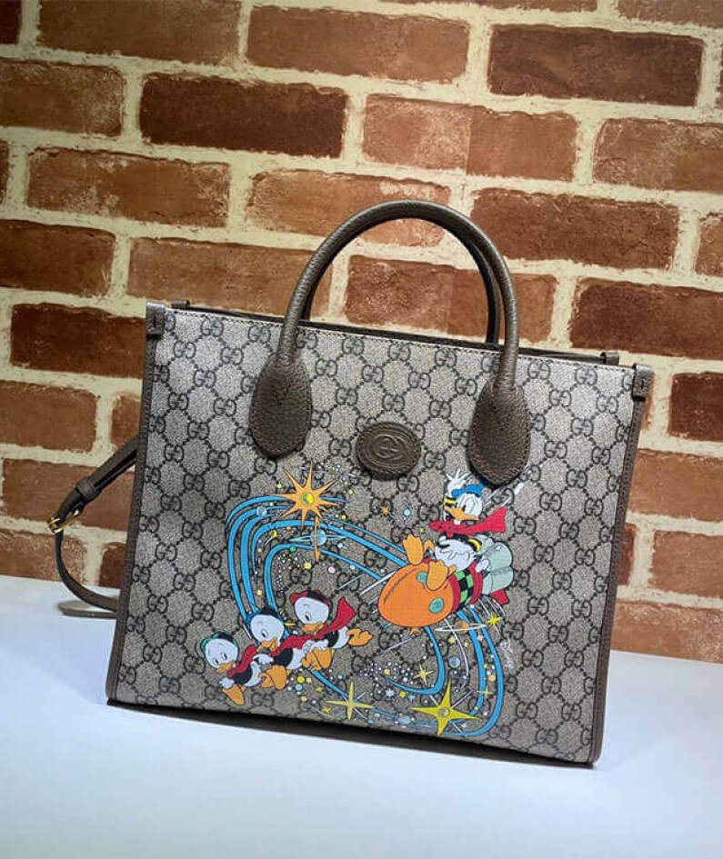Disney x Gucci Donald Duck Tote Bag