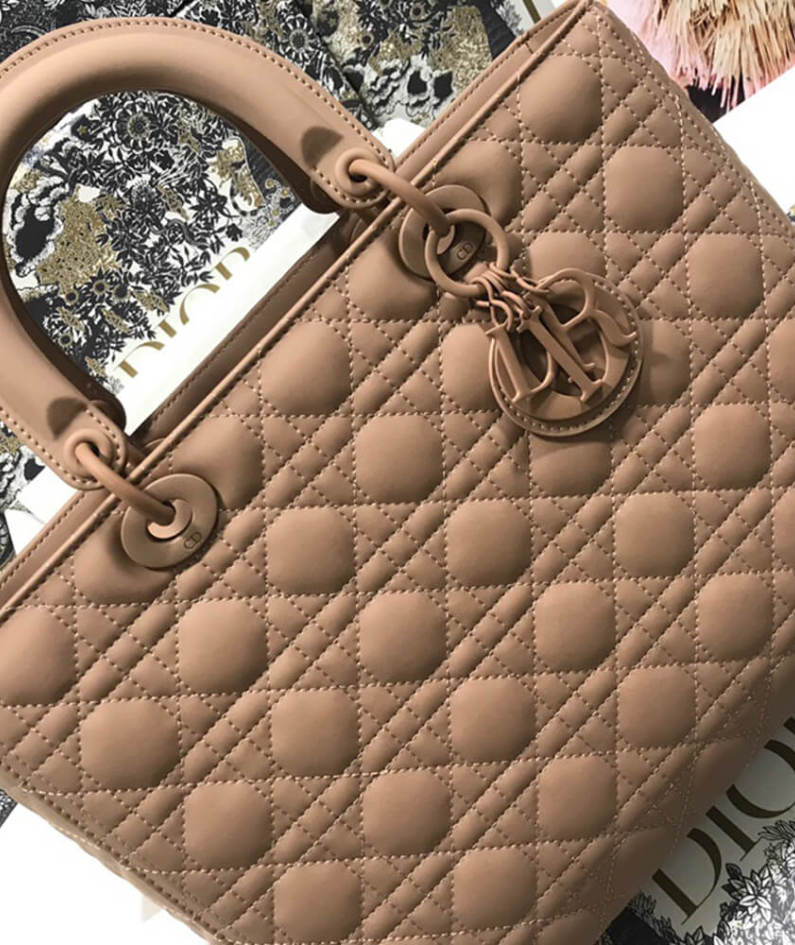 DIOR LARGE LADY DIOR BAG