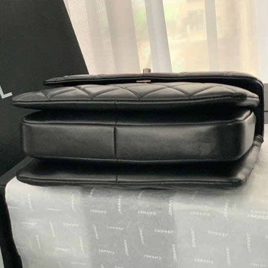 CHANEL FLAP BAG WITH TOP HANDLE CHANEL FLAP BAG WITH TOP HANDLE
