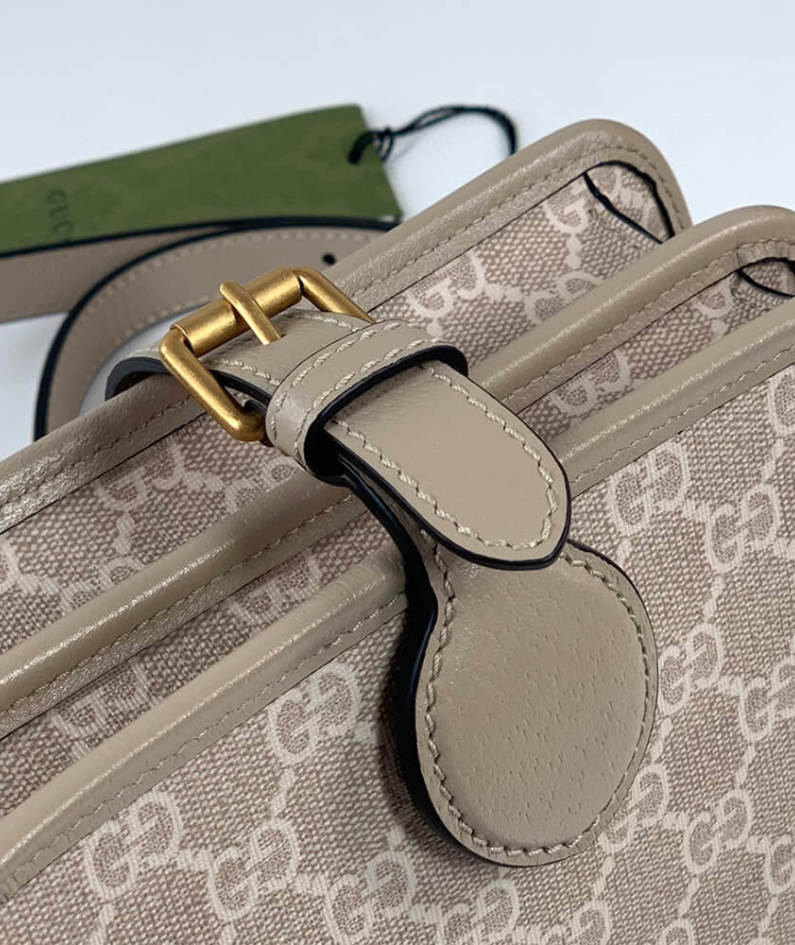 Mini shoulder bag with Interlocking G