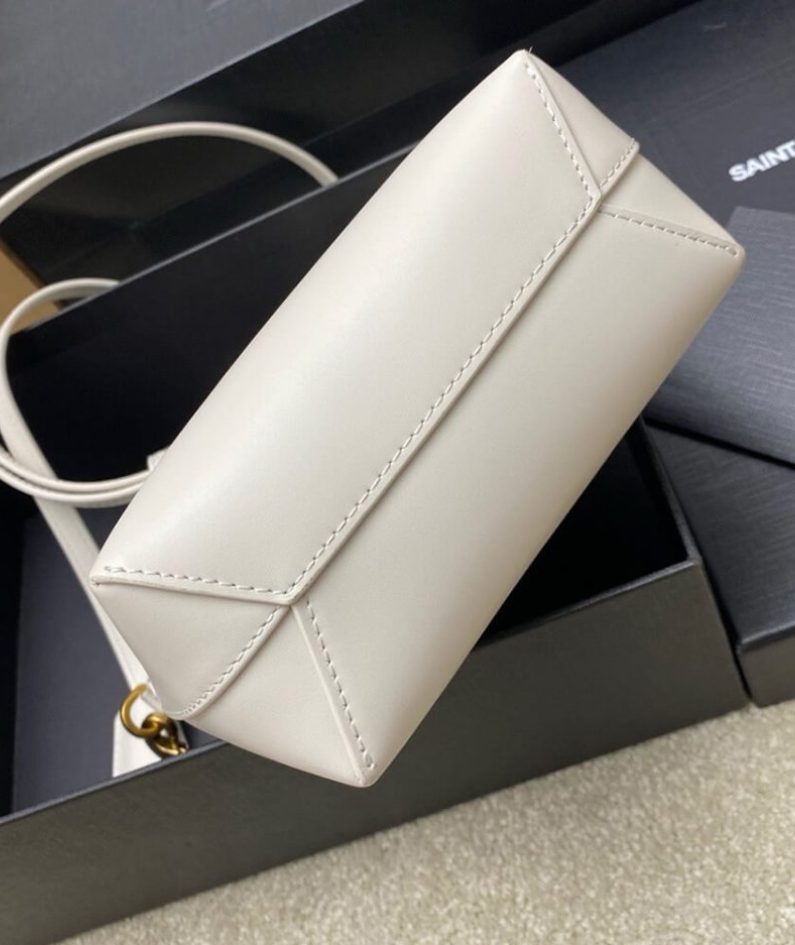 MINI TOY SHOPPING SAINT LAURENT IN BOX LEATHER
