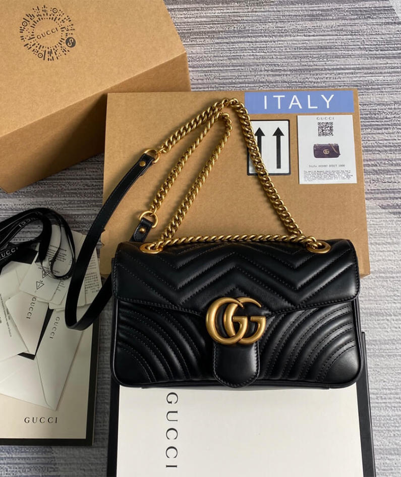 GG Marmont small matelassé shoulder bag