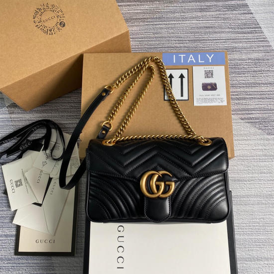 GG Marmont small matelassé shoulder bag