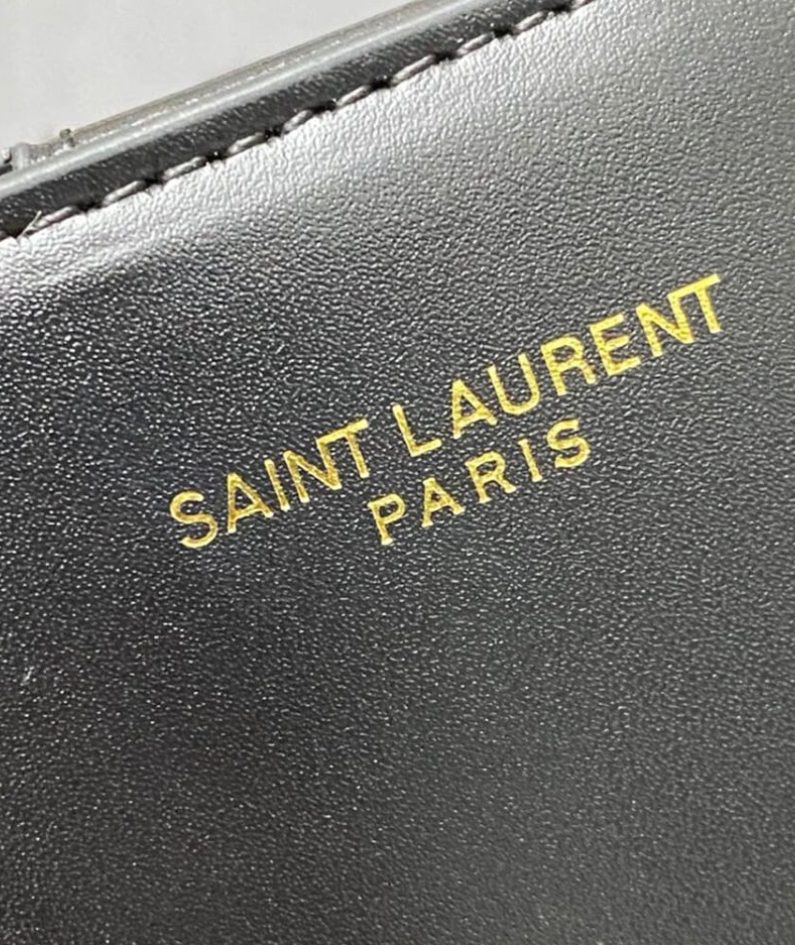 MINI TOY SHOPPING SAINT LAURENT IN BOX LEATHER