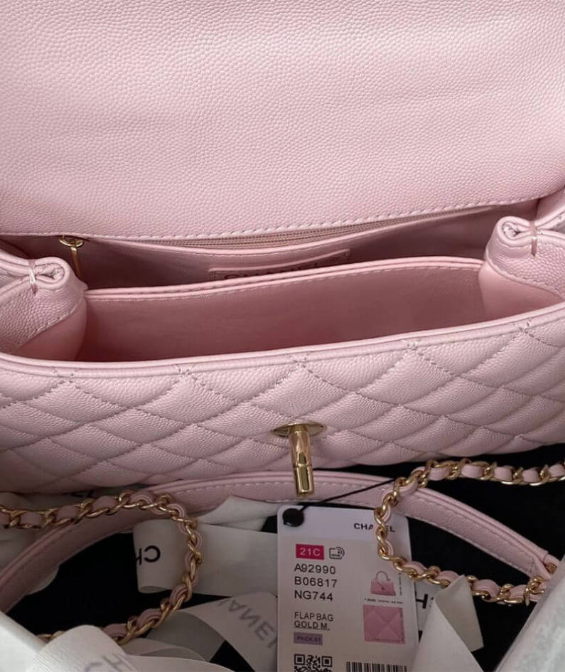 CHANEL Coco Handle Bag Small