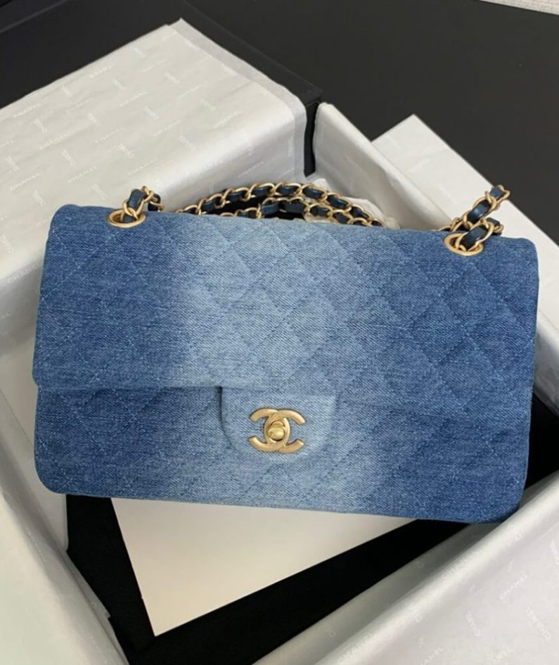 CHANEL CLASSIC 11.12 HANDBAG(high-end grade)