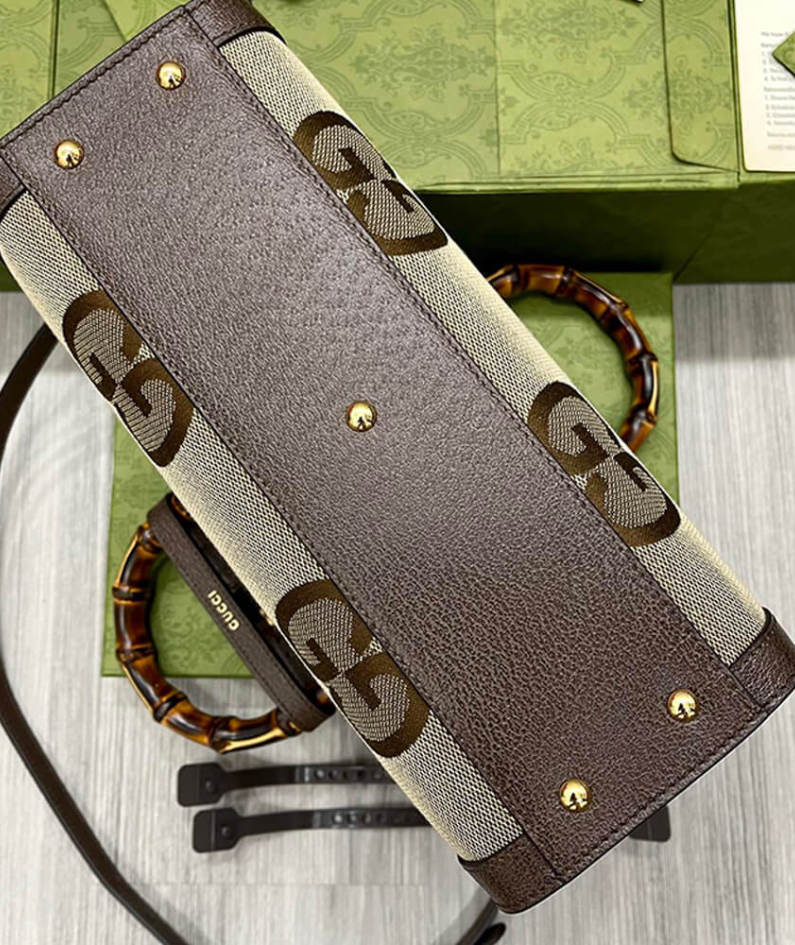 Gucci Diana jumbo GG small tote bag