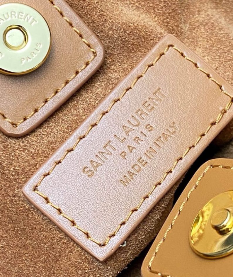 MINI TOY SHOPPING SAINT LAURENT IN BOX LEATHER
