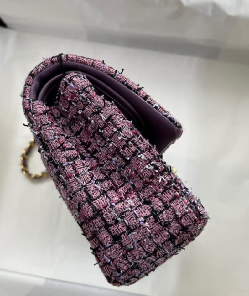 Chanel Tweed Medium Classic Flap Bag