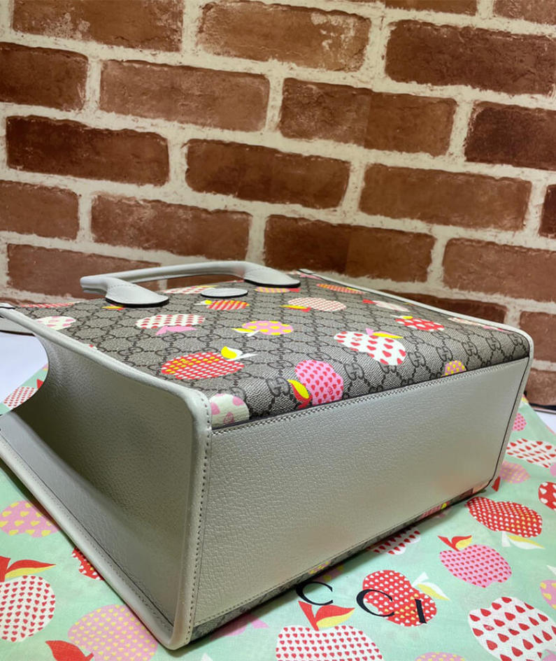 GG Multicolour small tote bag