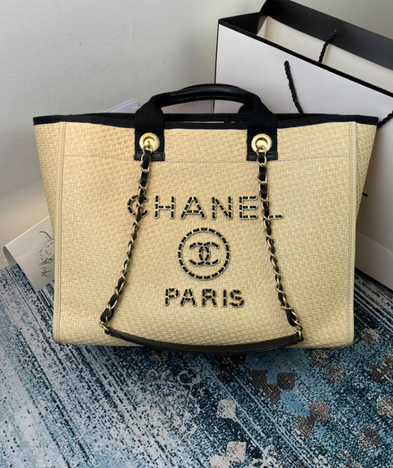CHANEL Deauville Large Tote