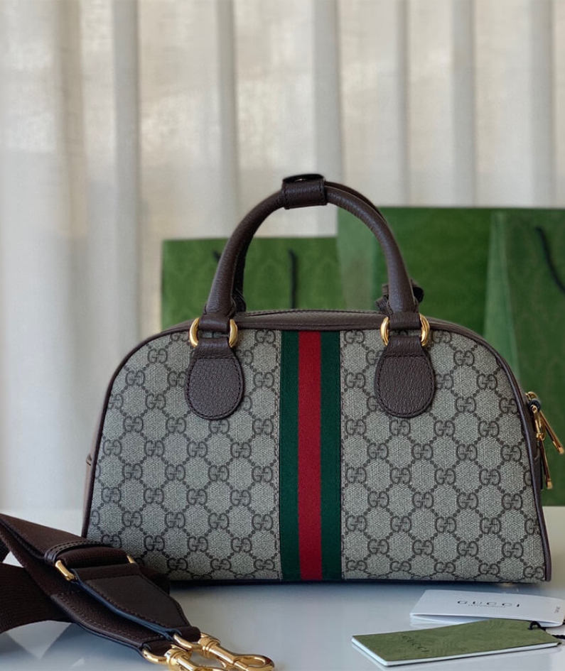 Ophidia medium GG top handle bag