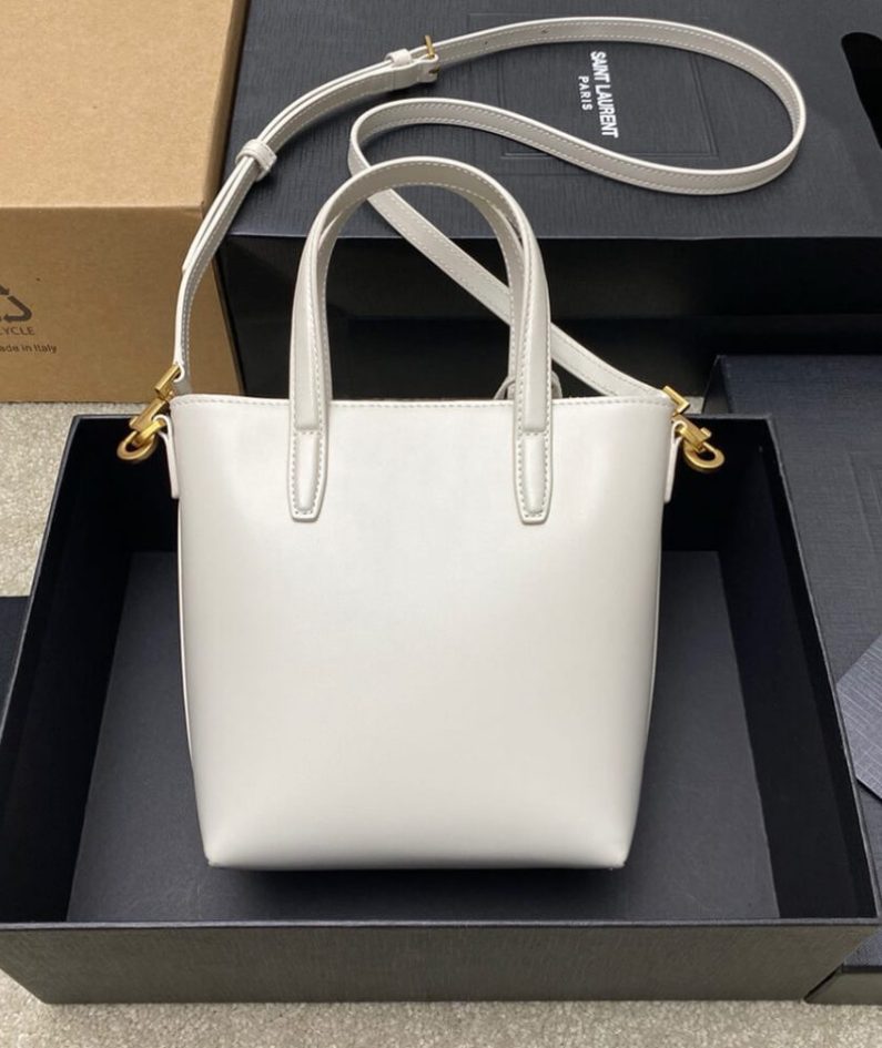 MINI TOY SHOPPING SAINT LAURENT IN BOX LEATHER