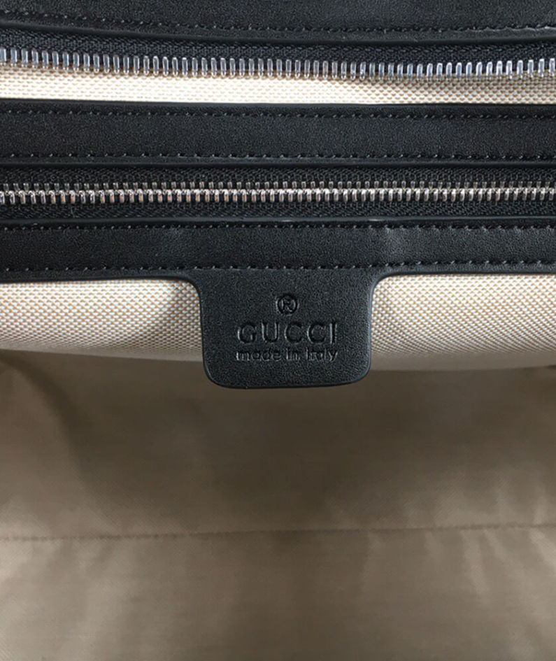 GG embossed tote bag