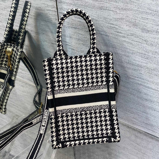MINI DIOR BOOK TOTE PHONE BAG