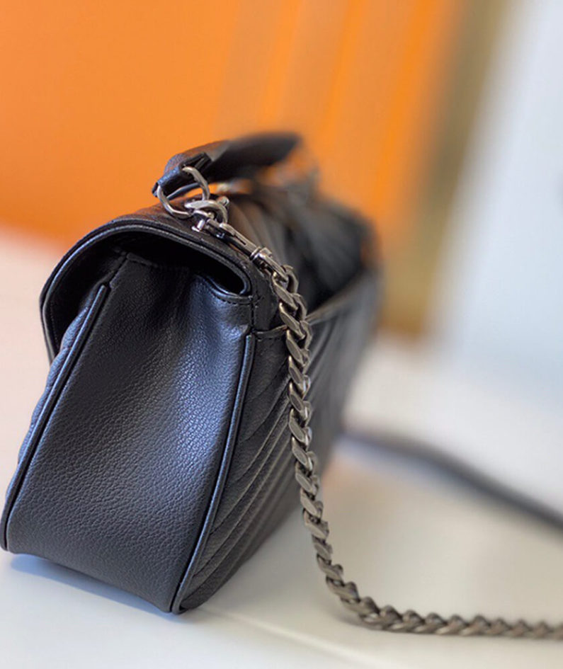 Saint Laurent College quilted-leather satchel bag
