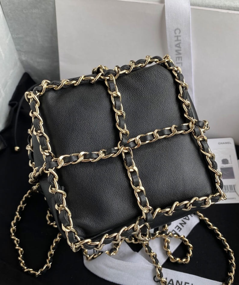 CHANEL Small Drawstring Bag