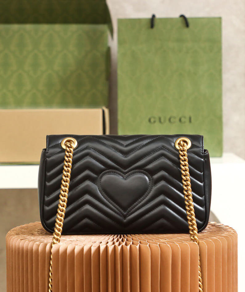 GG Marmont small matelasse shoulder bag