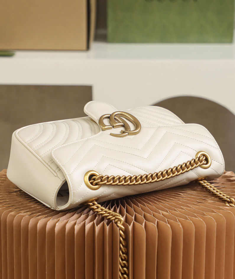 GG Marmont small matelasse shoulder bag