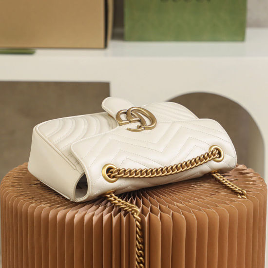GG Marmont small matelasse shoulder bag GG Marmont small matelasse shoulder bag