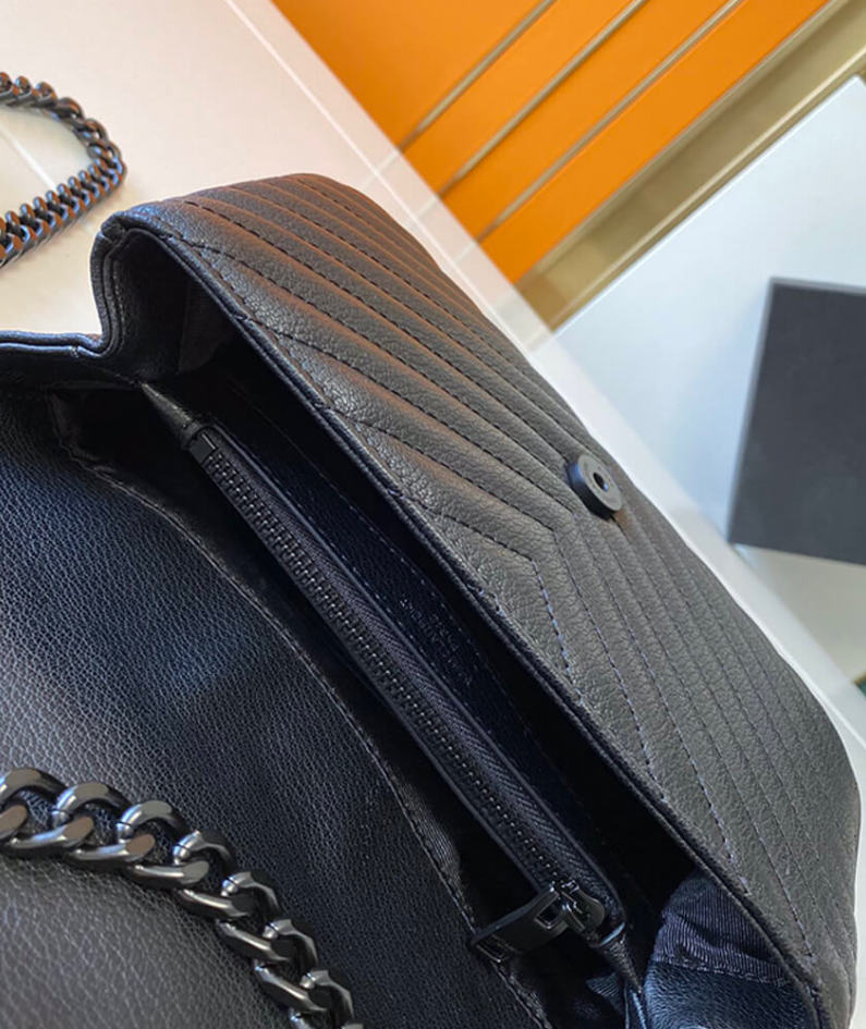 Saint Laurent College quilted-leather satchel bag