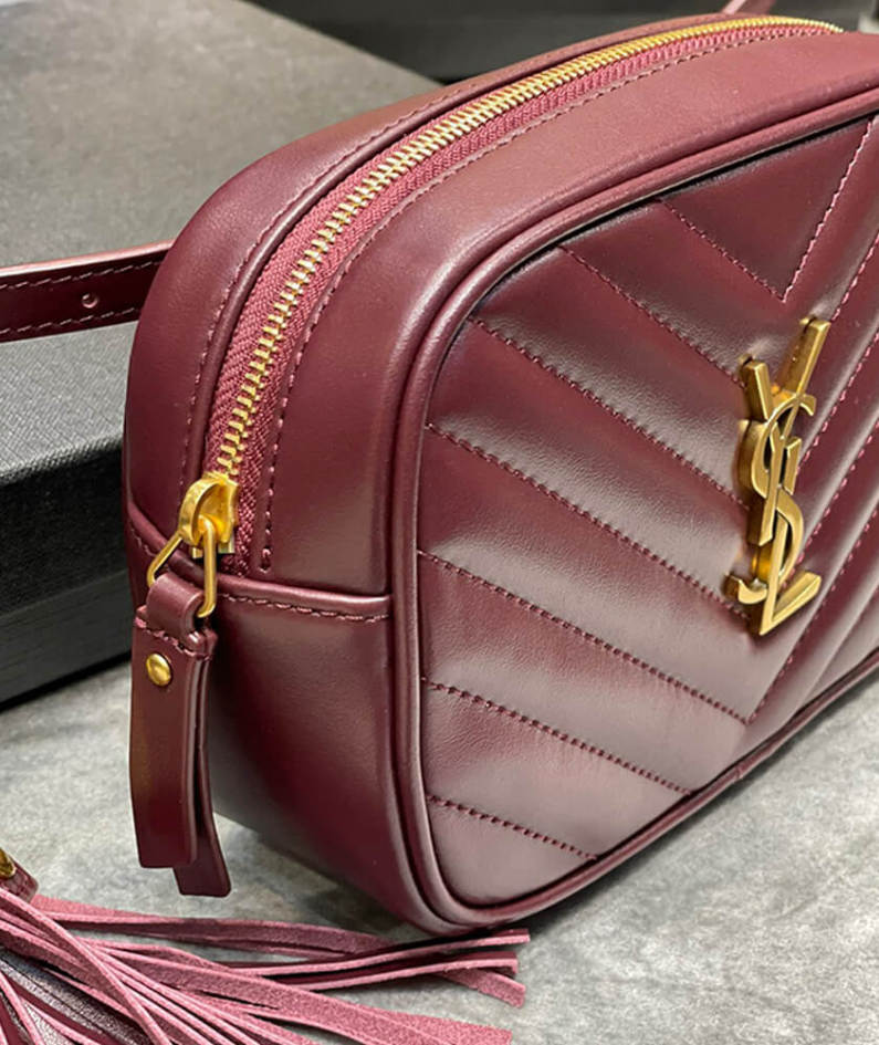YSL LOU BELT BAG IN MATELASSE LEATHER