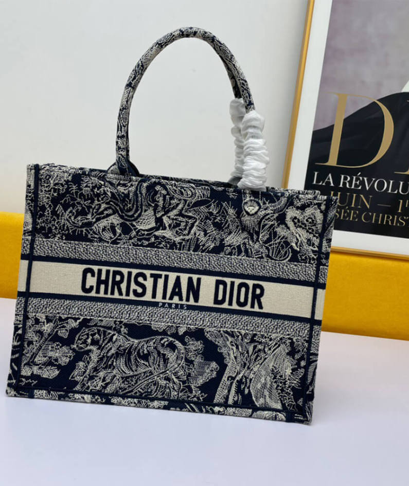 SMALL DIORAMOUR DIOR BOOK TOTE