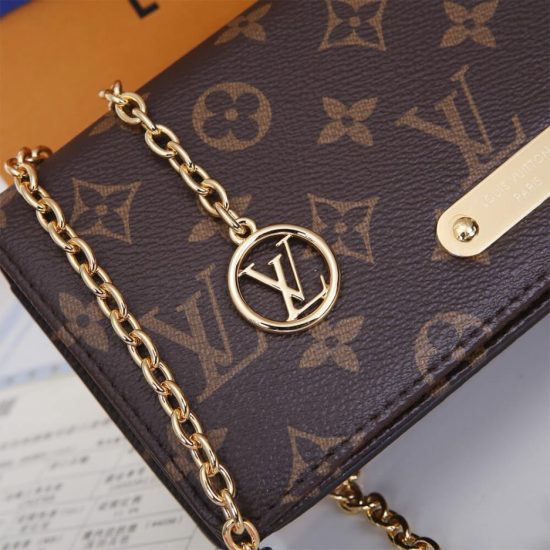 LV Wallet On Chain Lily LV Wallet On Chain Lily