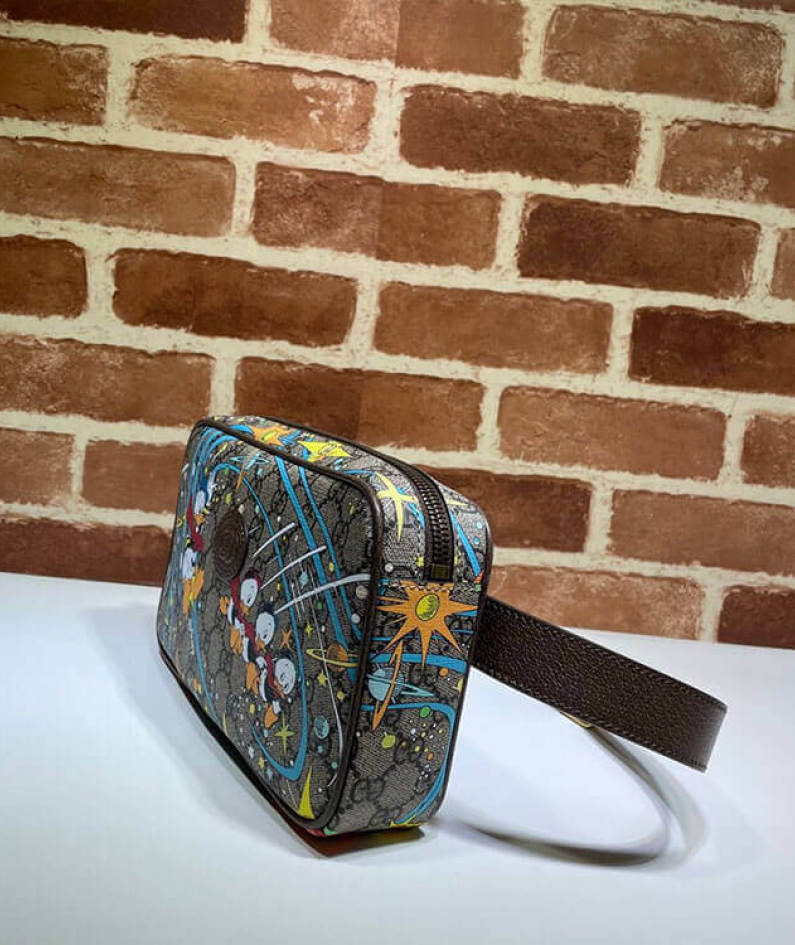 Disney x Gucci Donald Duck Print Belt Bag