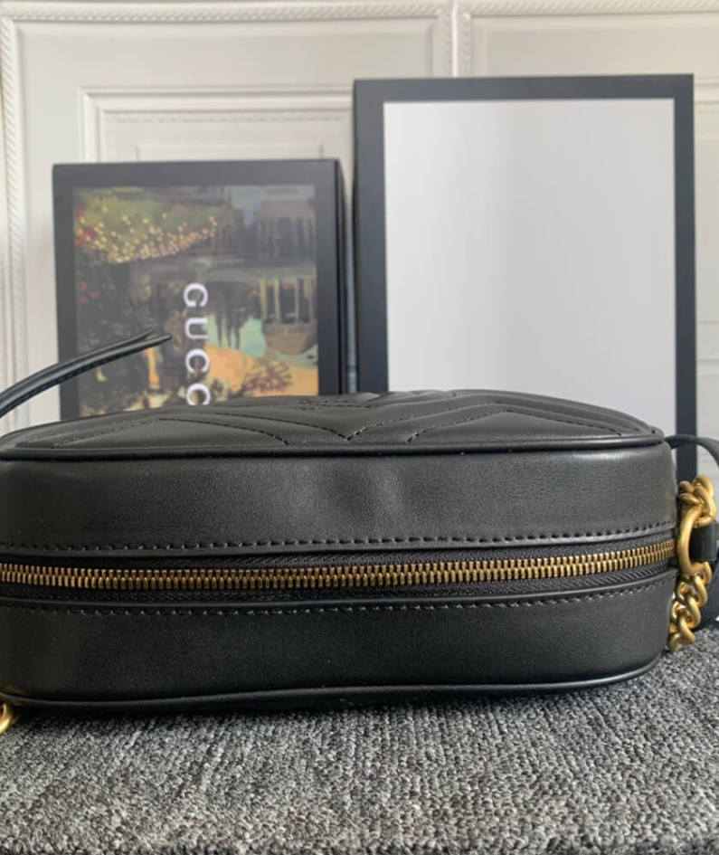 GG Marmont small matelasse shoulder bag