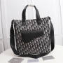 SADDLE TOTE BAG WITH SHOULDER STRAP