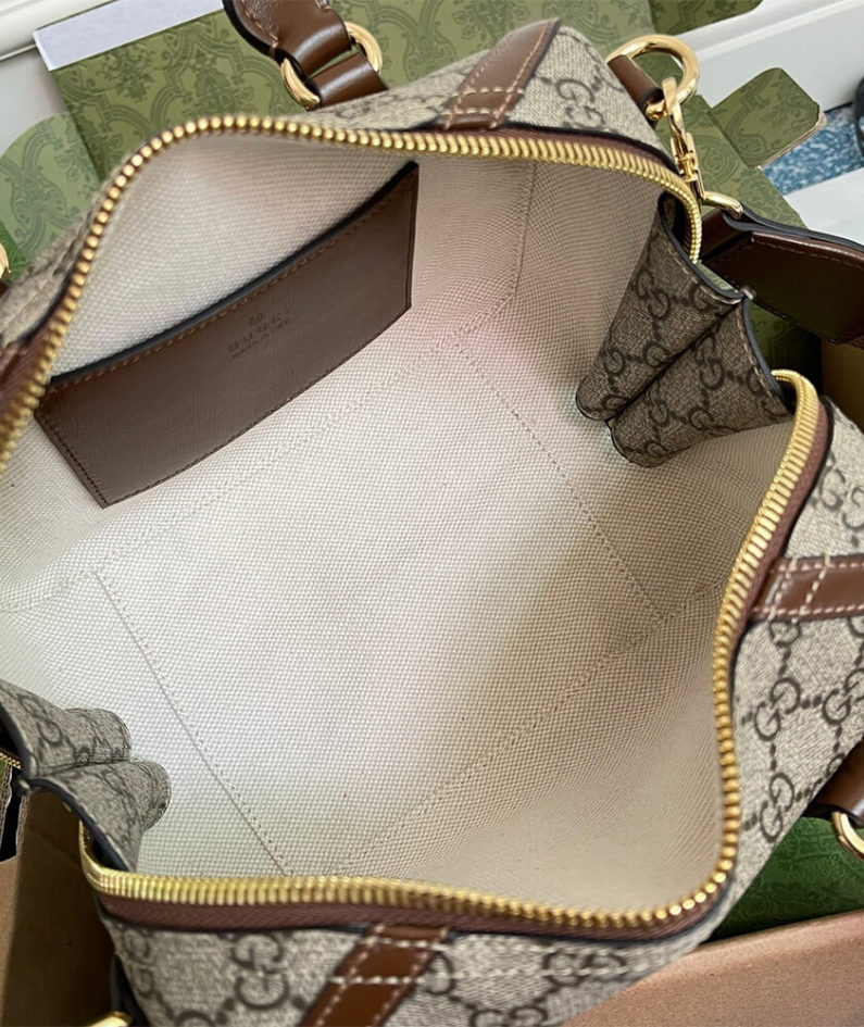 Small duffle bag with Interlocking G