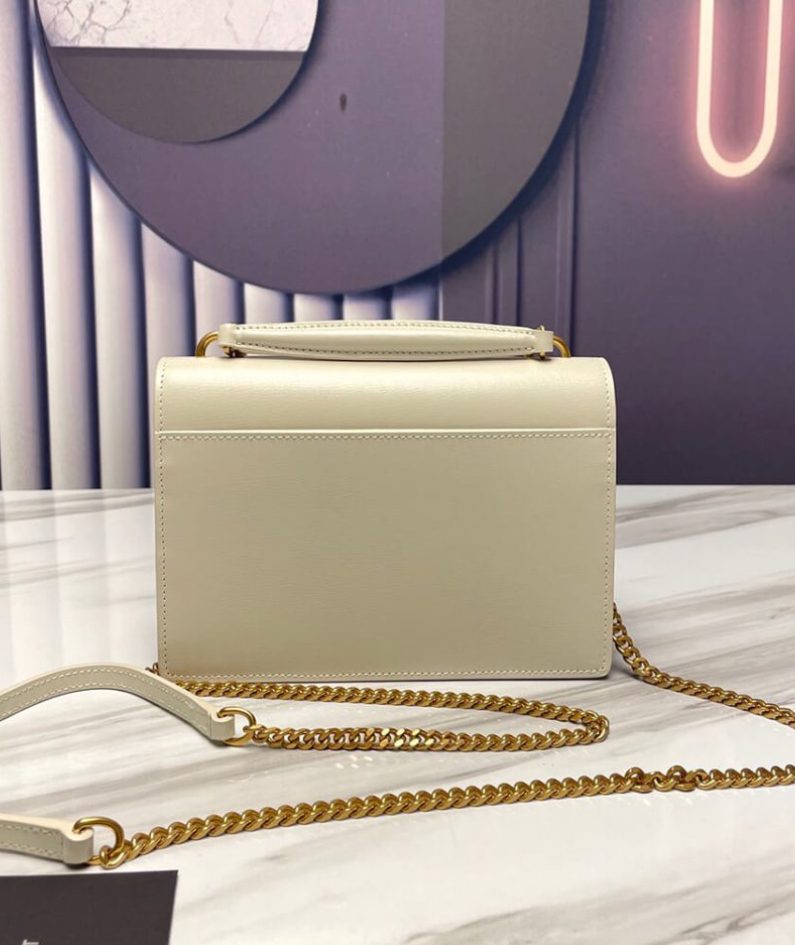 SUNSET CHAIN WALLET IN SMOOTH LEATHER