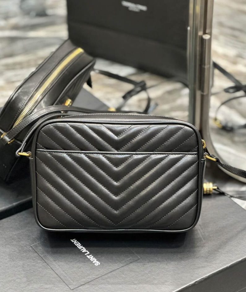 LOU CAMERA BAG IN QUILTED LEATHER