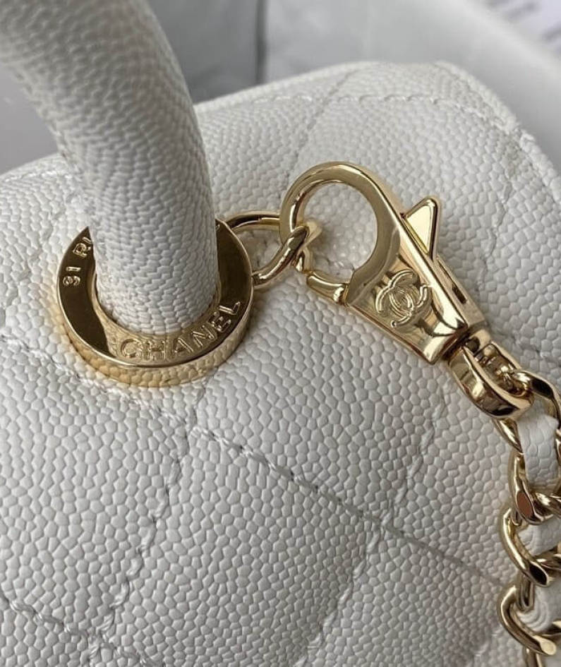 CHANEL Coco Handle Bag Small
