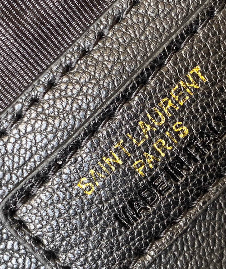 Saint Laurent College quilted-leather satchel bag
