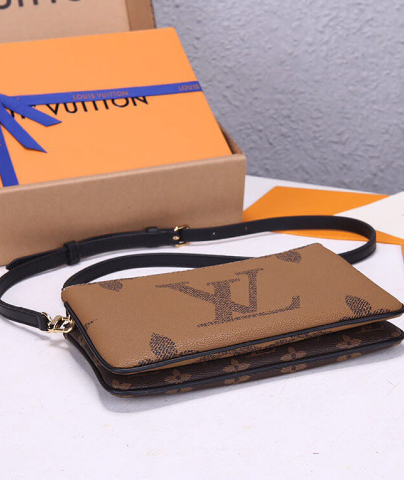 LV Double Zip Pochette
