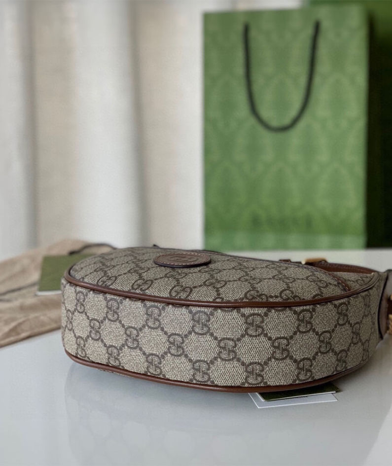 GG half-moon-shaped mini bag
