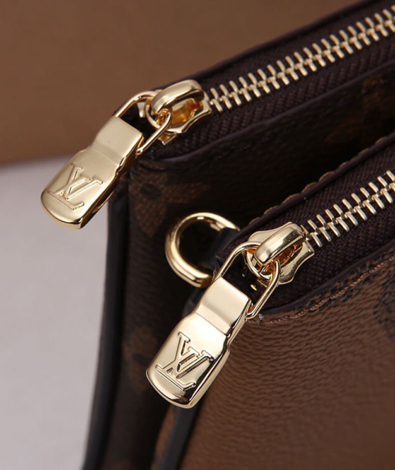 LV Double Zip Pochette