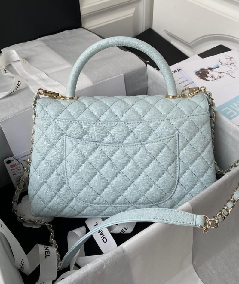 CHANEL Coco Handle Bag Small