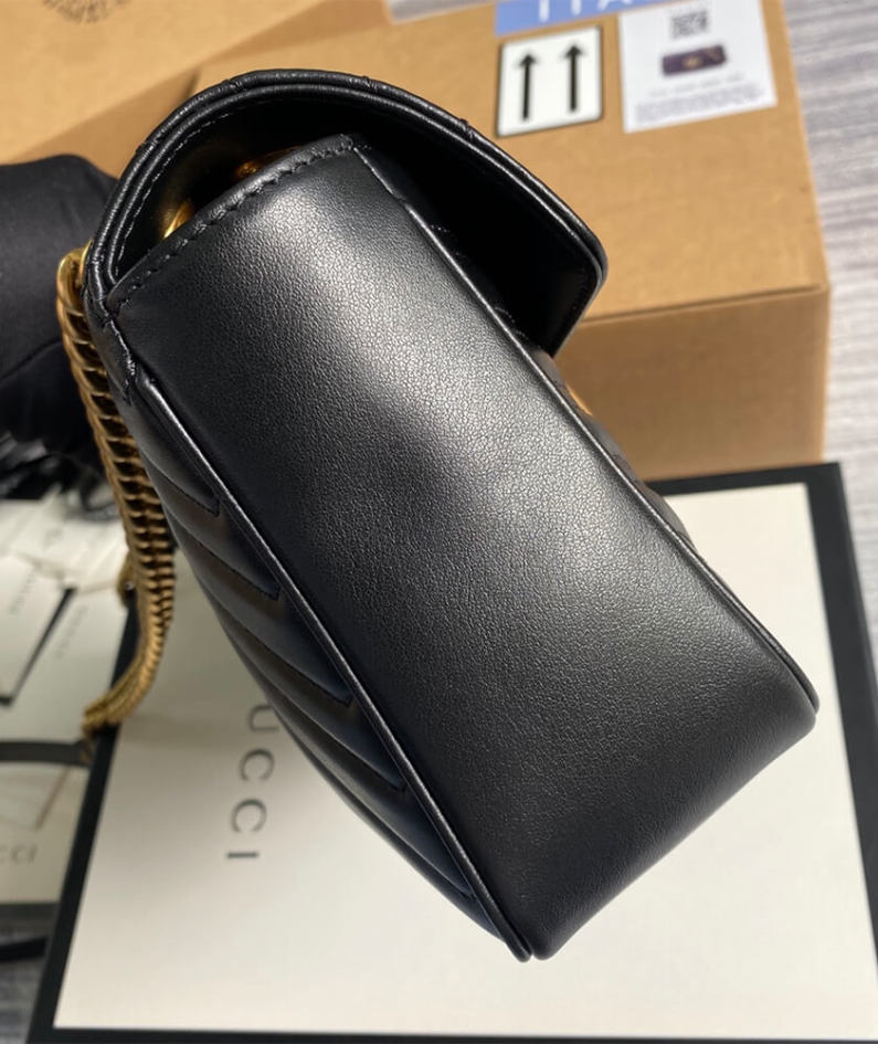 GG Marmont small matelassé shoulder bag