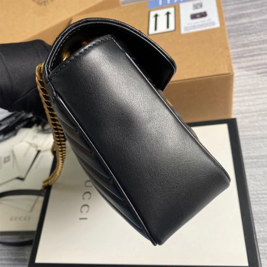 GG Marmont small matelassé shoulder bag