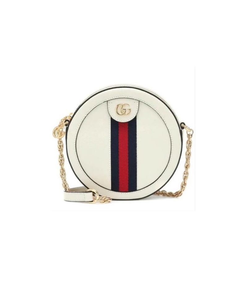 Ophidia GG mini round shoulder bag