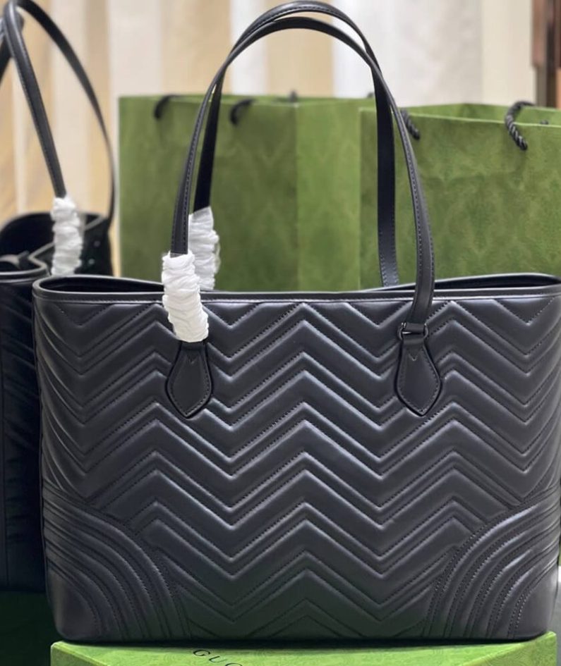 GG MARMONT LARGE TOTE BAG
