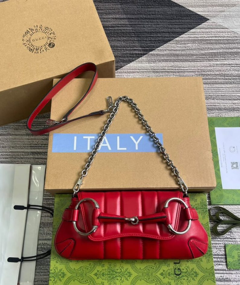GUCCI HORSEBIT CHAIN SMALL SHOULDER BAG