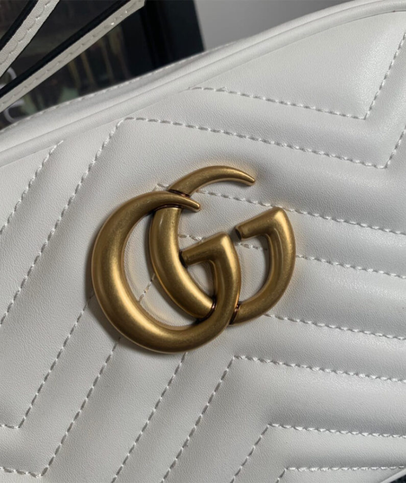 GG Marmont small matelasse shoulder bag