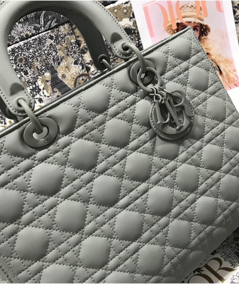 DIOR LARGE LADY DIOR BAG